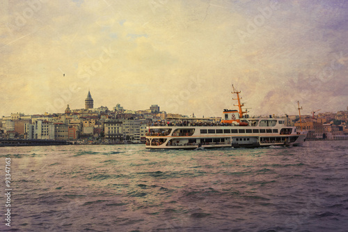 Golden Horn - grumge, Istanbul, Turkey.