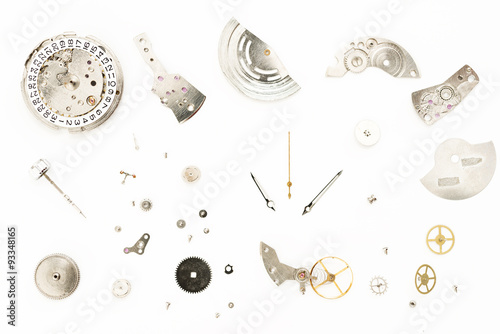 Details of watches and mechanisms for reparation, restoration and maintenance