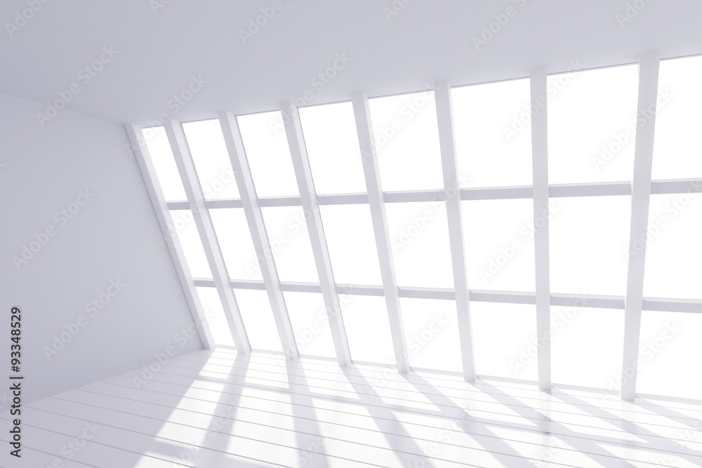 Sunny white loft interior Sunny white loft interior
