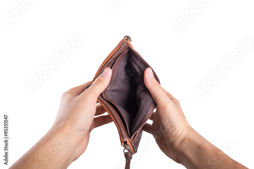 Empty wallet