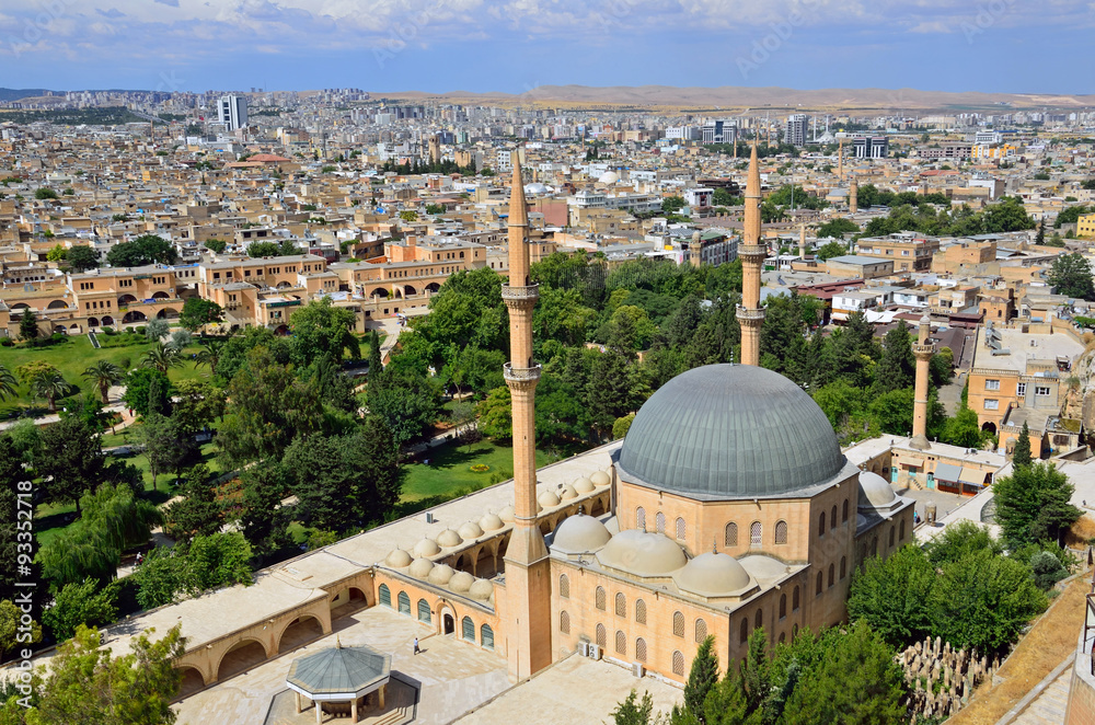 Naklejka premium Mevlid-i Halil Mosque in Sanliurfa,Turkey