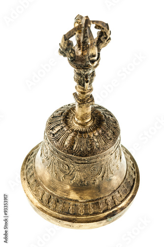 Buddhist bronze hand bell