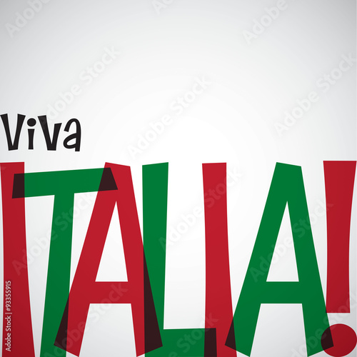 Italian Republic Day card in vector format.