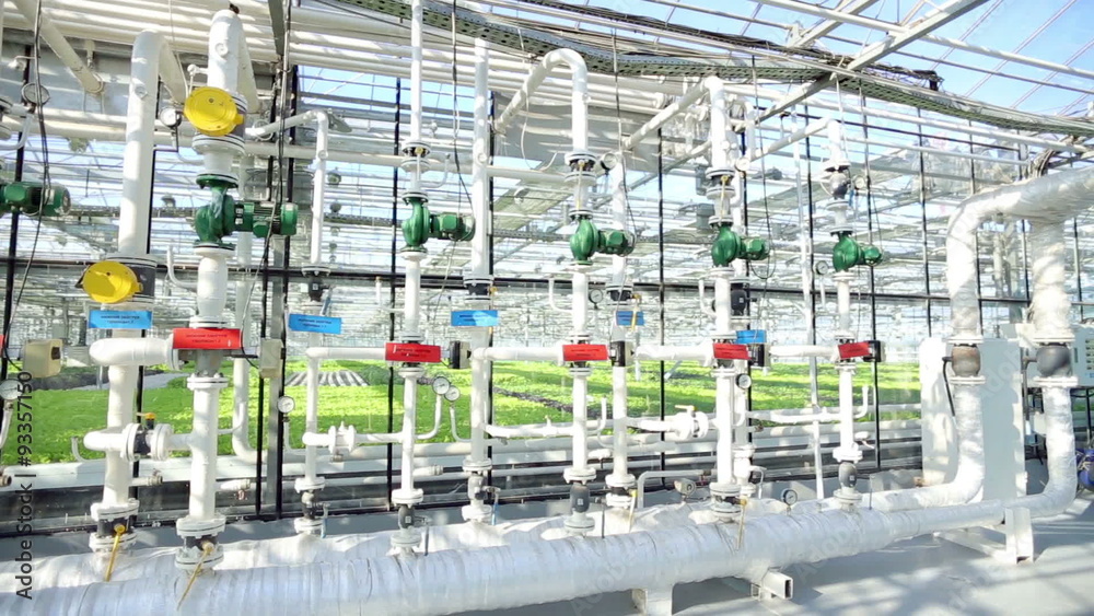 Glasshouse pipe system. Valves and Piping. Glasshouse pipe system. Valves and Piping.