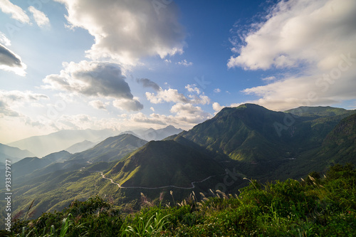 Mountain view enroute from 