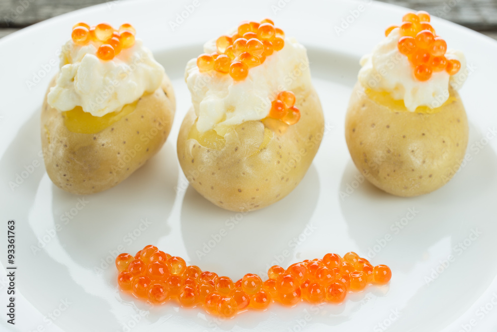 Orange Kaviar vom Lachs Orange Kaviar vom Lachs