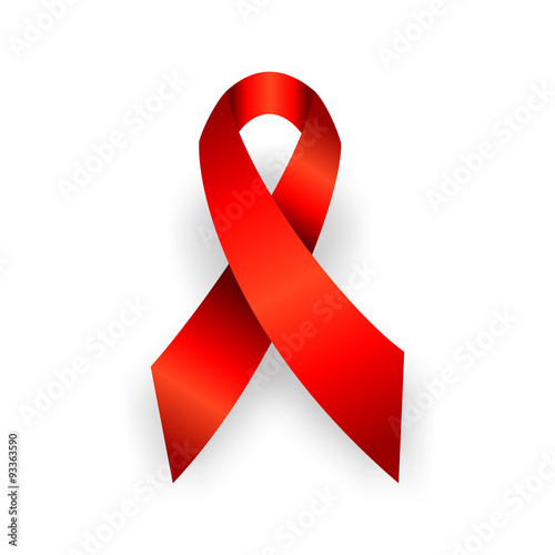 HIV Aids Awareness Red Ribbon