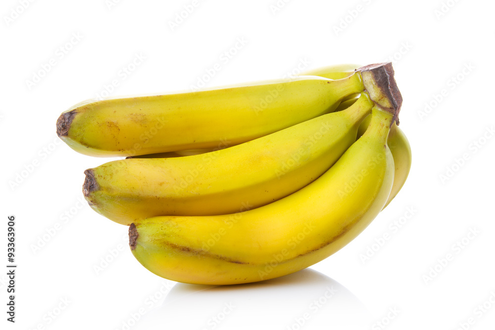 Bananas isolated on white background Bananas isolated on white background