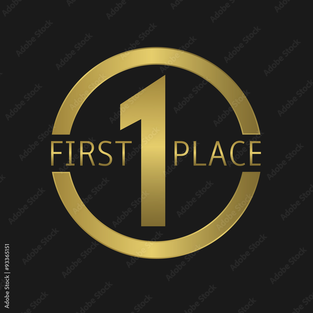 First place First place
