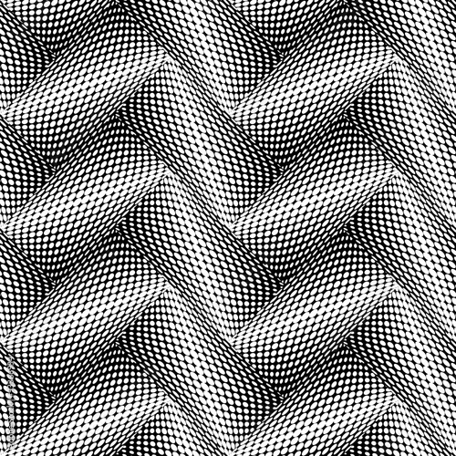 Design seamless monochrome dots pattern