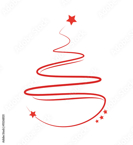 weihnachtsbaum rot