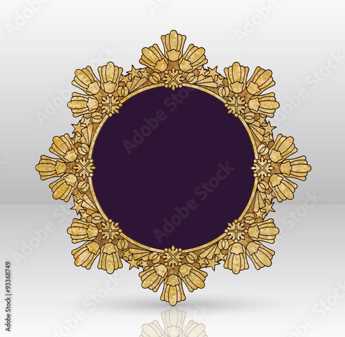 Vector Vintage Gold Wealth