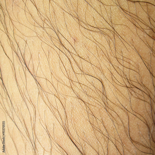 close up man hairy leg