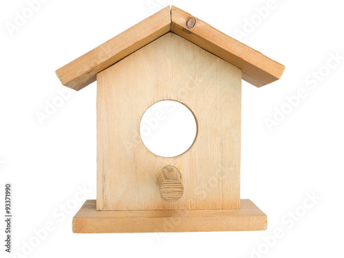 Photography Wooden birds feeder