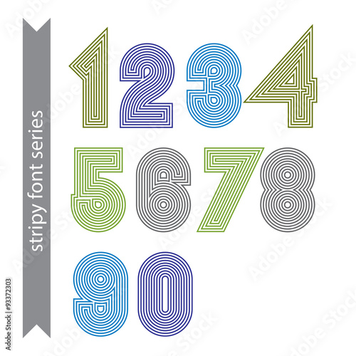 Geometric numbers made with...