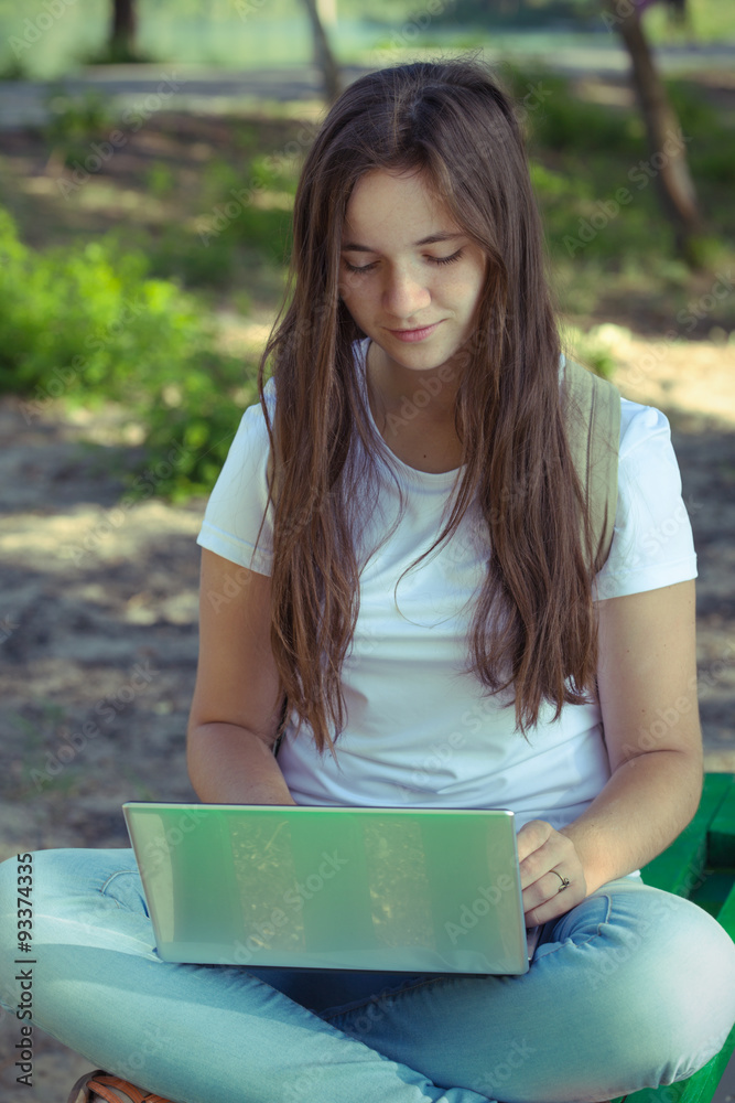 Obraz premium teen girl