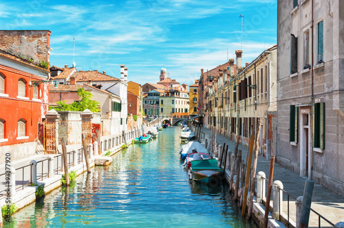 Canal in Venice, Italy. © waku