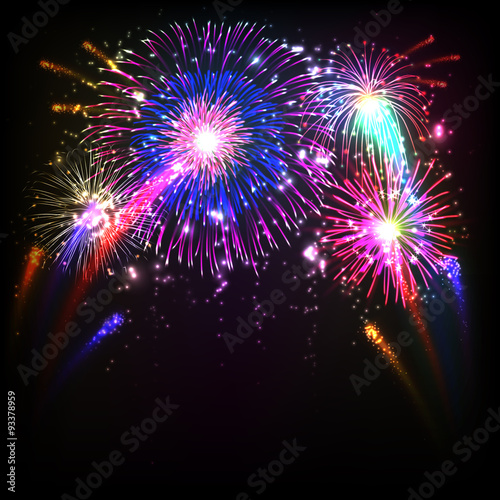 Fireworks illustration