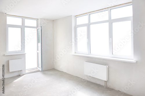 White room with window