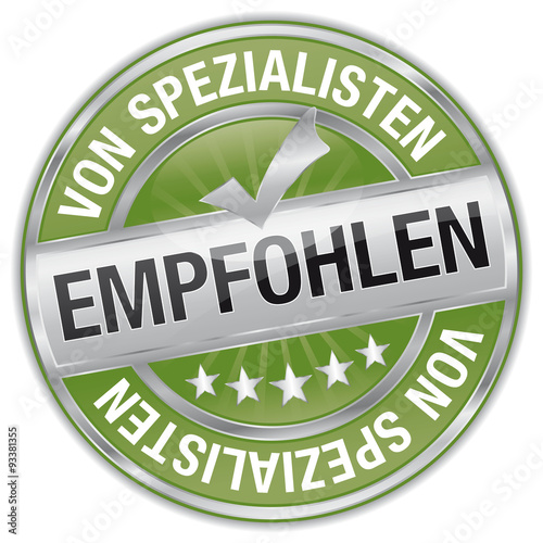 Von Spezialisten empfohlen