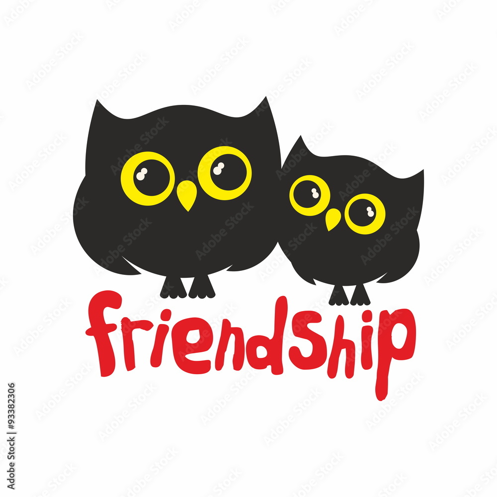 Owls. Friendship.