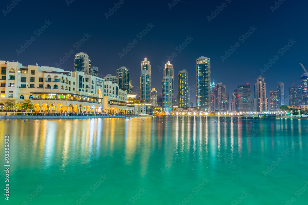 Obraz premium Dubai - JANUARY 9, 2015: Soul Al Bahar on January 9 in UAE