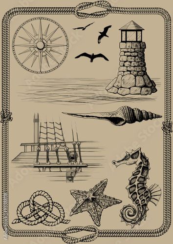 Marine set of attributes