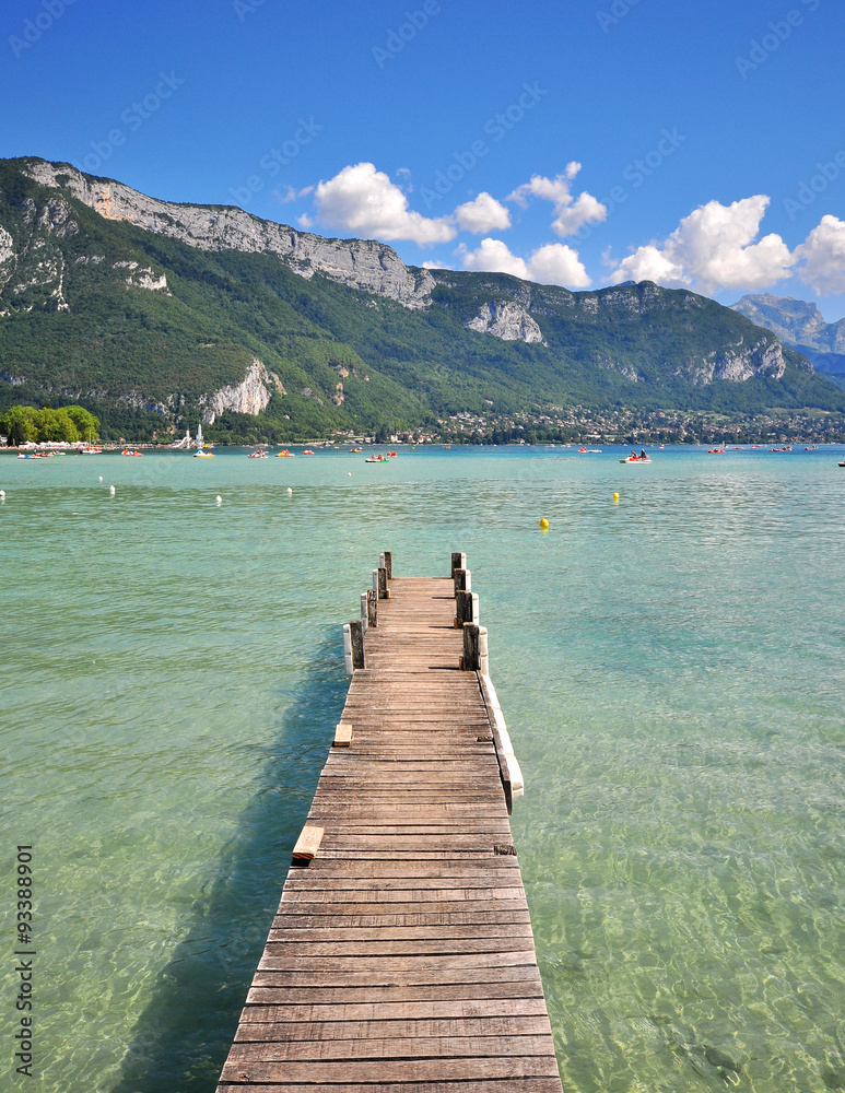 Fototapeta premium Annecy lake, France