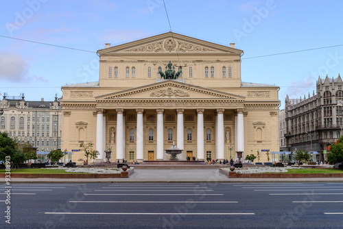 Bolshoi Theatre in the autumn, Moscow, Russia
