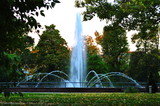 Artesian fountain in the park