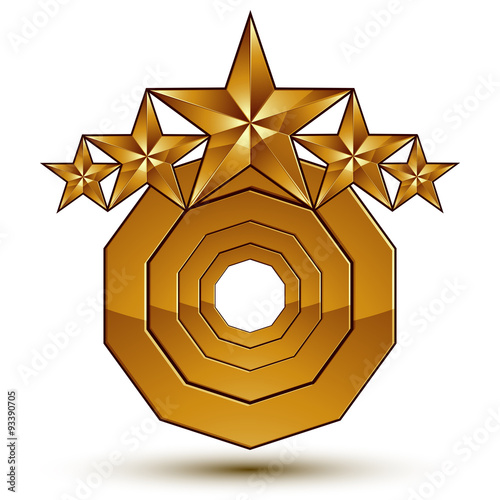 Vector classic emblem isola...