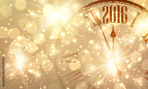 2016 New Year background.