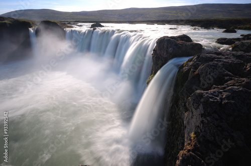 spectacular Godafoss in Northern Iceland