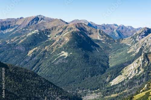 Autumn mountain landscape