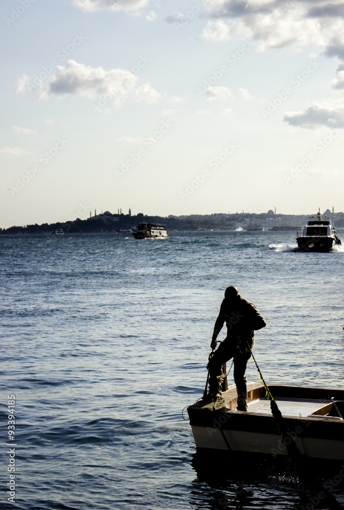 Fisher in Istanbul