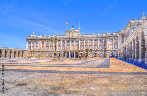 Palacio Real in hdr