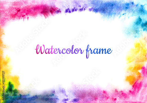 watercolor frame