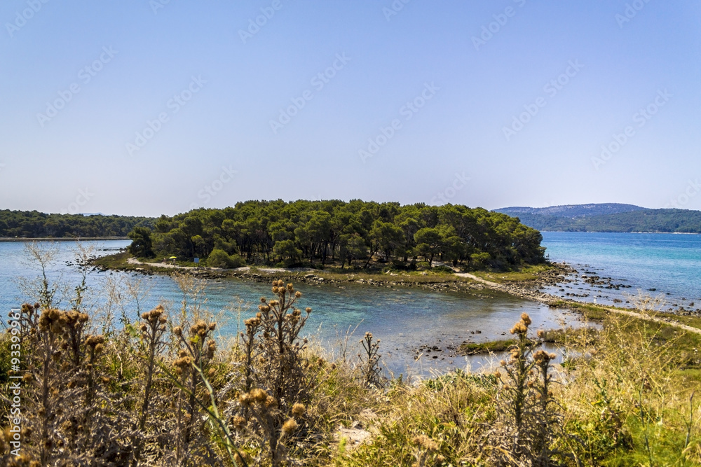 Beautiful island in croatia 