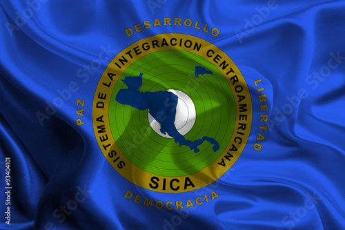 Flag of Central American Integration System photo