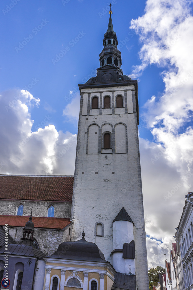 St. Nicholas Church (Niguliste kirik) in Tallinn, Estonia.