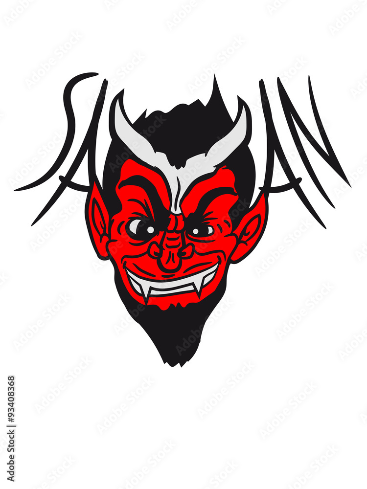 satan old opa horns text satan old opa horns text