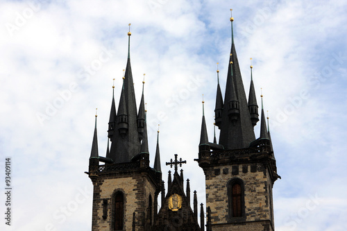 Church of Our Lady before Tyn (The Church of Mother of God before Tyn) Prague, Czech Republic