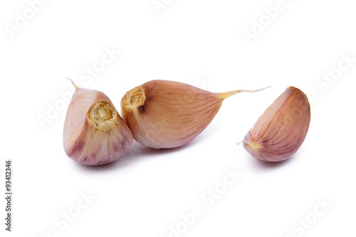 three cloves of garlic