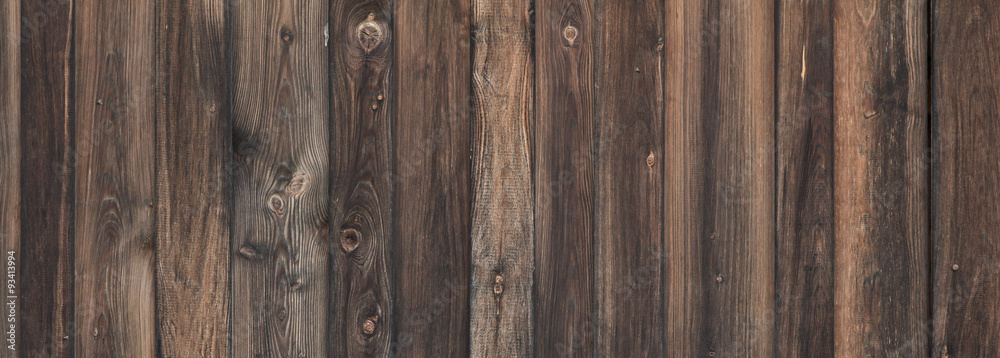Naklejka premium Holzhintergrund, abgewittert, widescreen