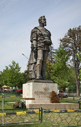 Monument to Alexandru Ioan Cuza on Metropolitan Hill (Dealul Mitropoliei) in Bucharest. Romania photo