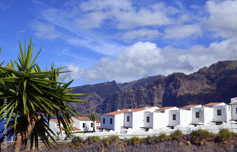 View on Los Gigantes in Tenerife,Canary Islands.