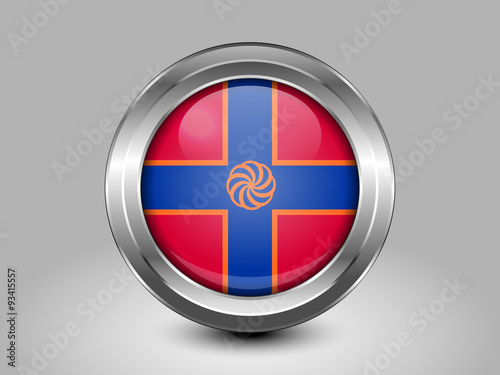 Flag of Armenia. Metal Round Icon Free Download Flag of Armenia. Metal Round Icon - GFXLoad