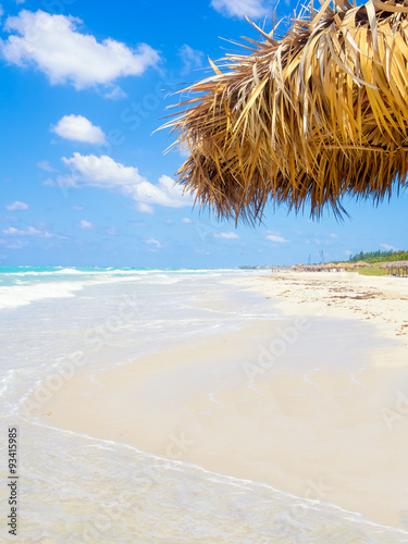 Canvas Print The beautiful beach of Varadero in Cuba