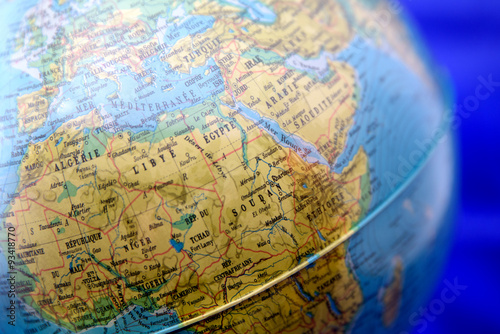 globe afrique