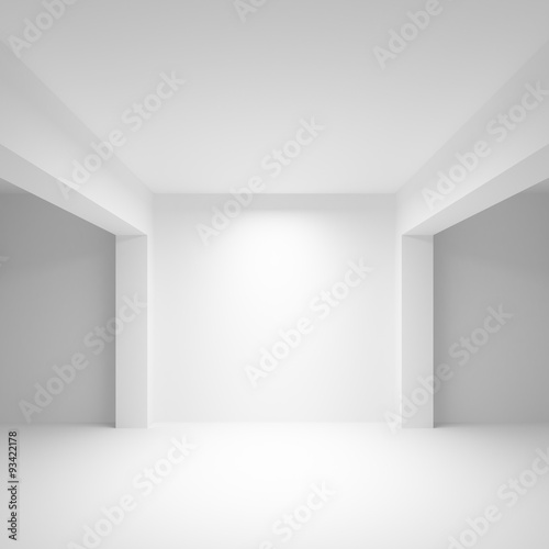 Fototapeta Naklejka Na Ścianę i Meble -  Abstract empty interior background, 3d render